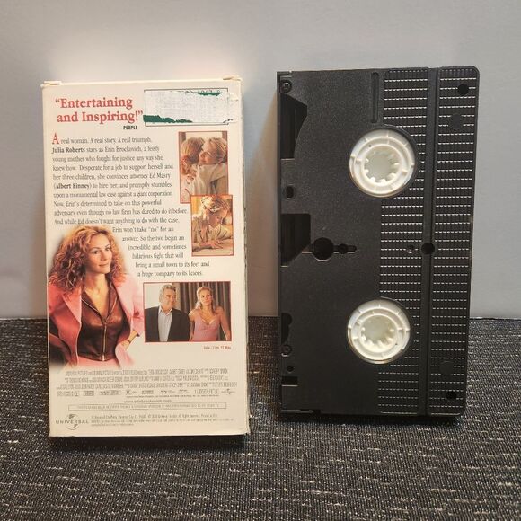 Erin Brockovich VHS Tape, 2000 - Picture 2 of 3